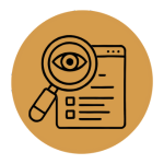 icono documento y lupa